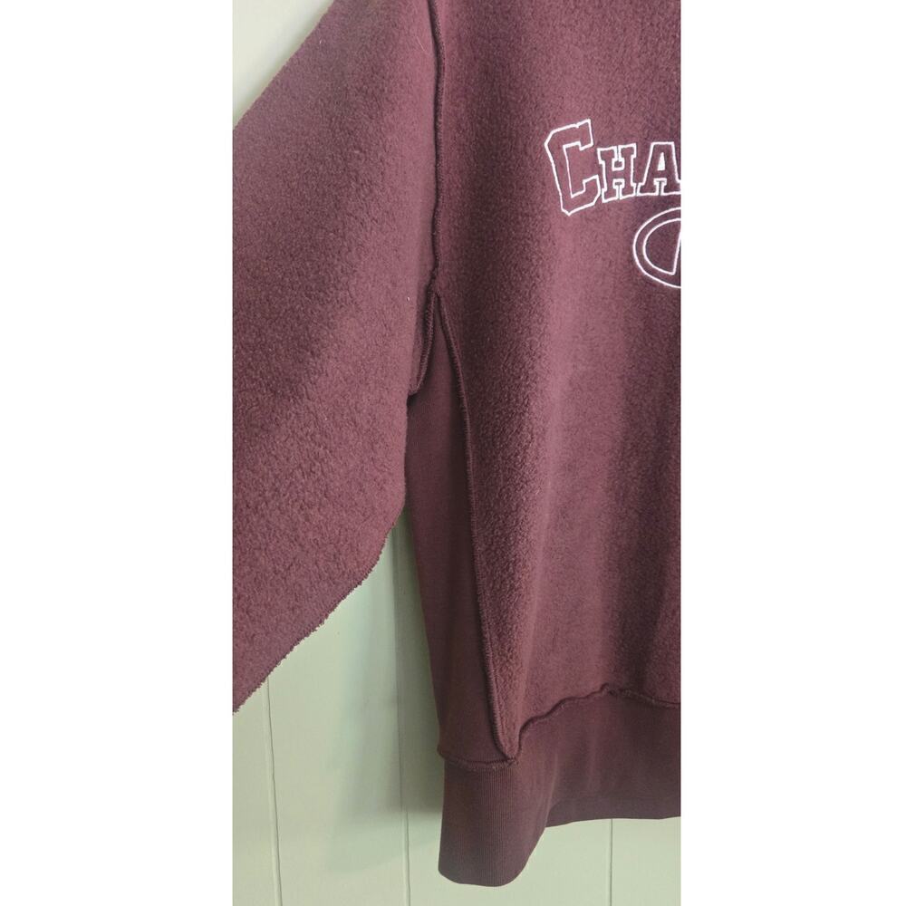 Champion Reverse Weave Unisex Long Sleeve Sweatshirt Vintage Size Small - Picture 4 of 6